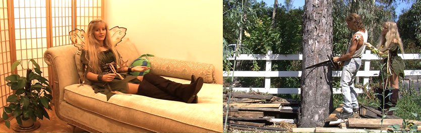 Scenes from Plight of the Earth Fairy Film
